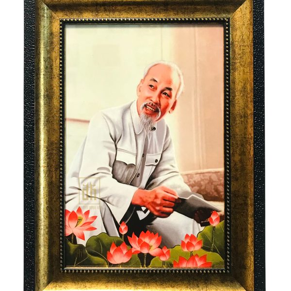 TRANH SƠN MÀI NGHỆ THUẬT – BÁC HỒ 