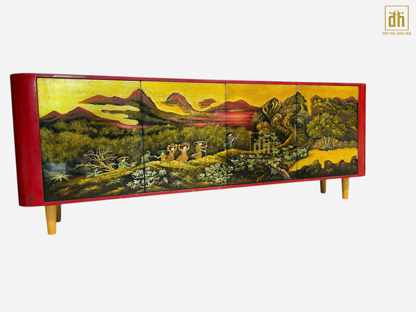 Tủ Sơn Mài Nghệ Thuật