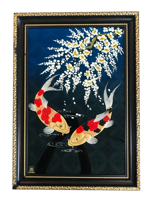 TRANH SƠN MÀI NGHỆ THUẬT