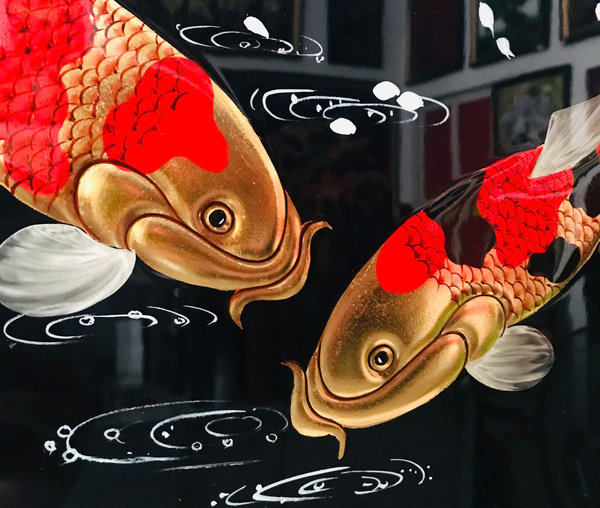 TRANH SƠN MÀI NGHỆ THUẬT