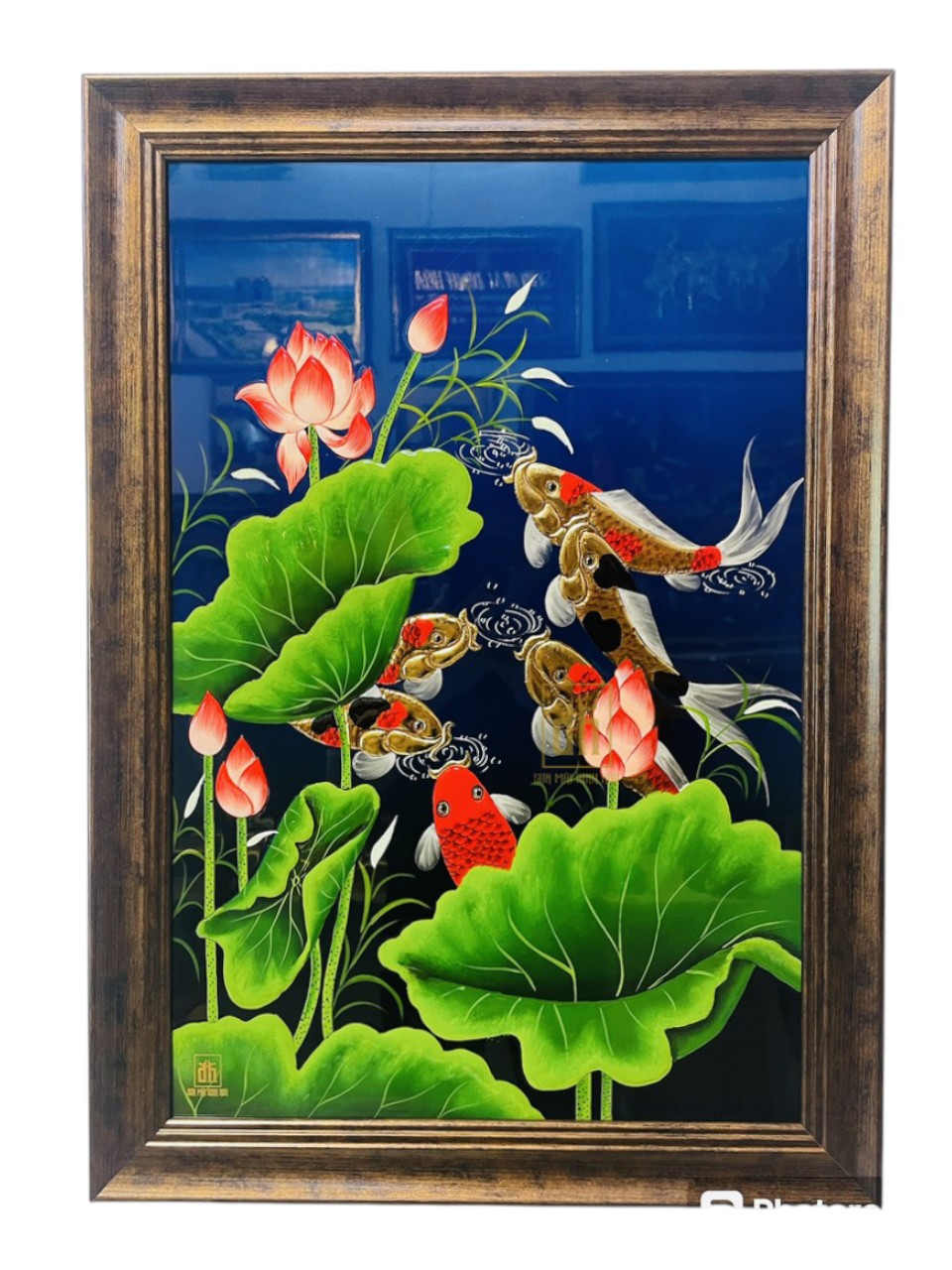 TRANH SƠN MÀI NGHỆ THUẬT