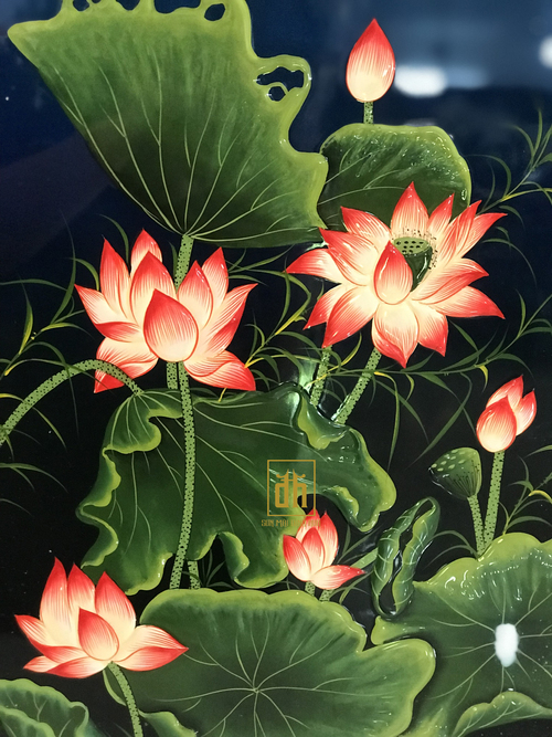 TRANH SƠN MÀI NGHỆ THUẬT