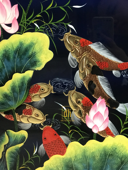 TRANH SƠN MÀI NGHỆ THUẬT