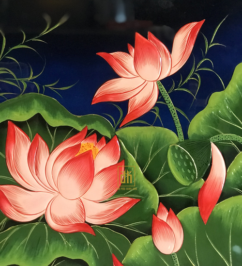 TRANH SƠN MÀI NGHỆ THUẬT