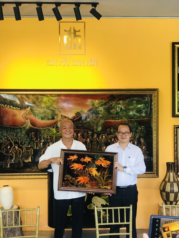 nghề sơn mài truyền thống ở Bình Dương