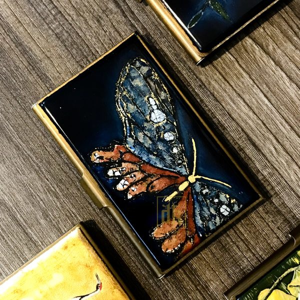 Cardholder Sơn Mài Bươm Bướm