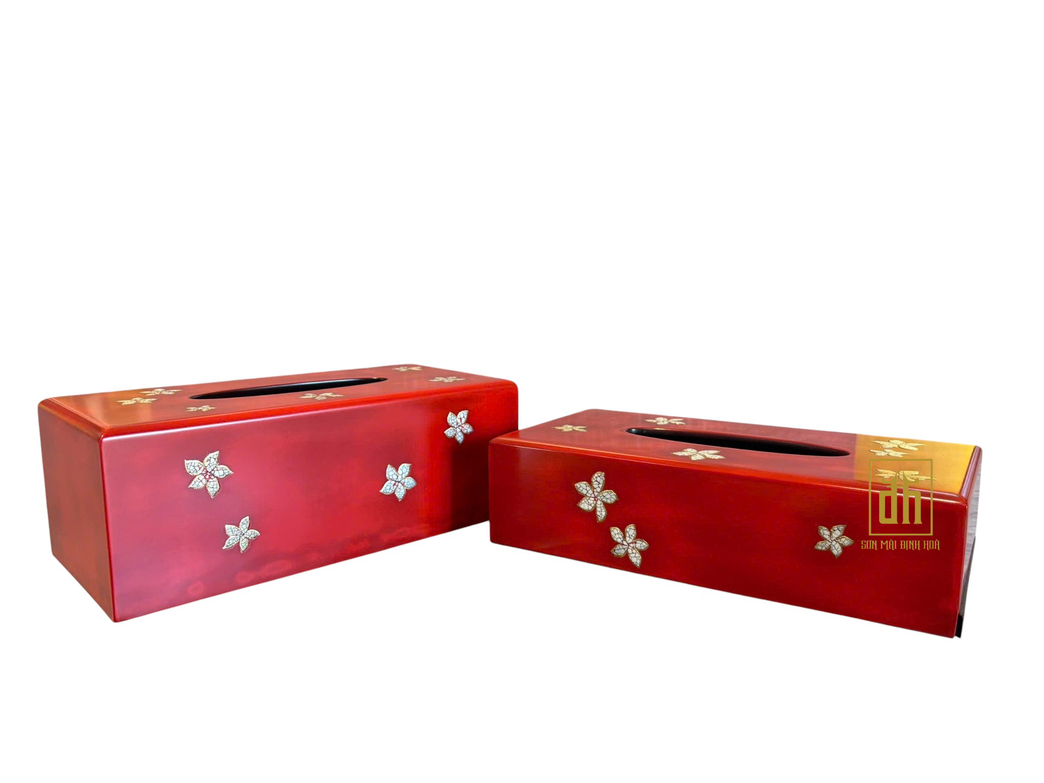 Hộp Khăn Giấy Sơn Mài