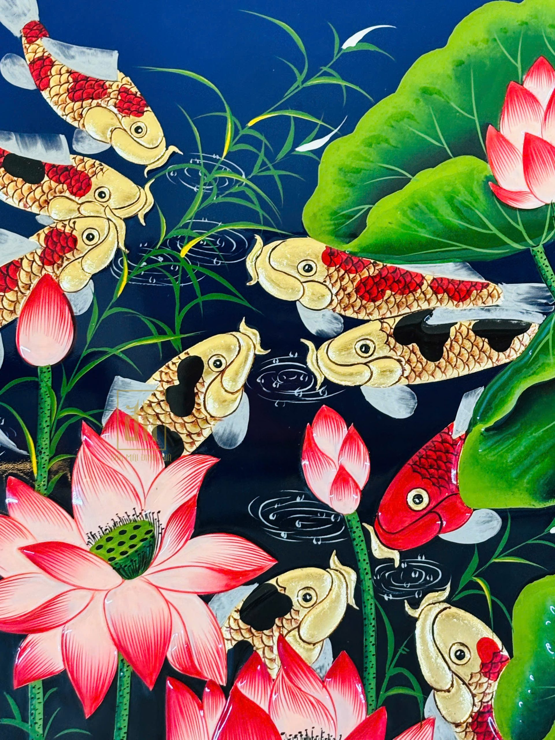 TRANH SƠN MÀI NGHỆ THUẬT